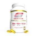 Granite Pristine Omega-3 Supplement, 2000mg Norsk Fish Oil Supplements med EPA & DHA, støtter felles, hjerte, hjerne, & Mood, Sustainablely Sourced, Renhet testet (60 Softgels)