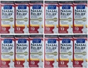 (12 pakke) Nasal relief Spray, 12 timer Pump Mist (Oxymetazolin HCL) 0.5 fl oz