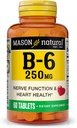 MASON NATURAL Vitamin B-6 250 mg 60 TABS