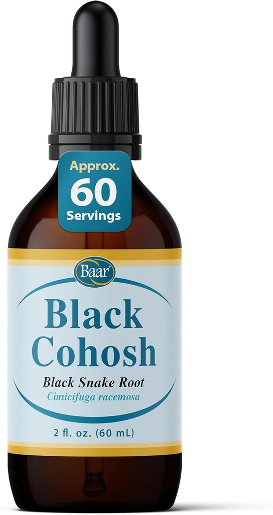 Baar Svart Cohosh (Snakerot) Fluid Extract, 2 Ounces
