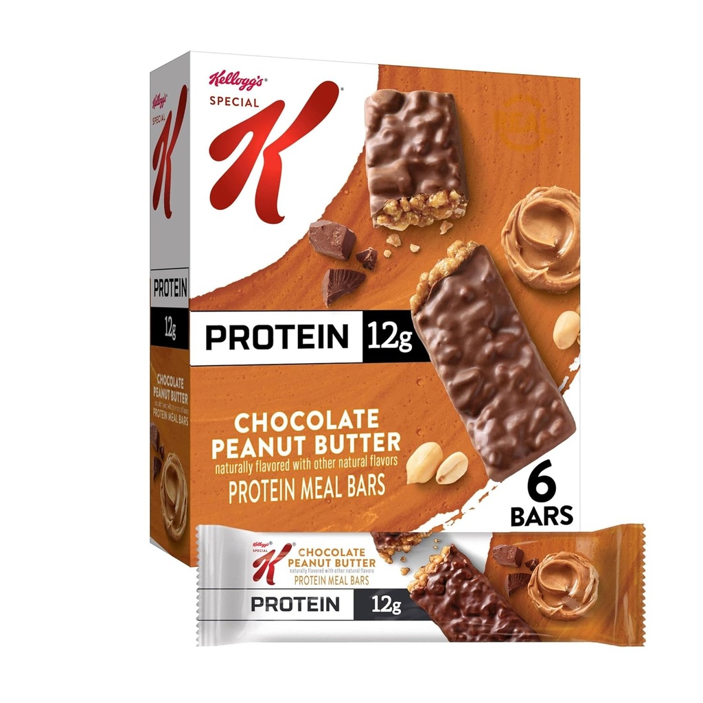 Kel Spc K 6pk Måltid Bar Ch Størrelse 9.5z Kel Spc K 6pk Måltid Bar Sjokolade Peanutbutter
