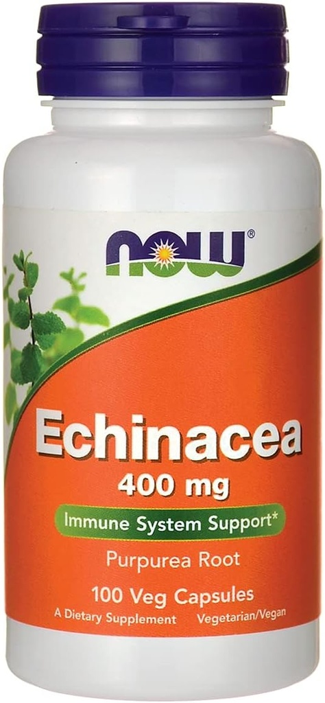 Nå Mat Echinacea Root Purpurea 400 mg 100 Caps