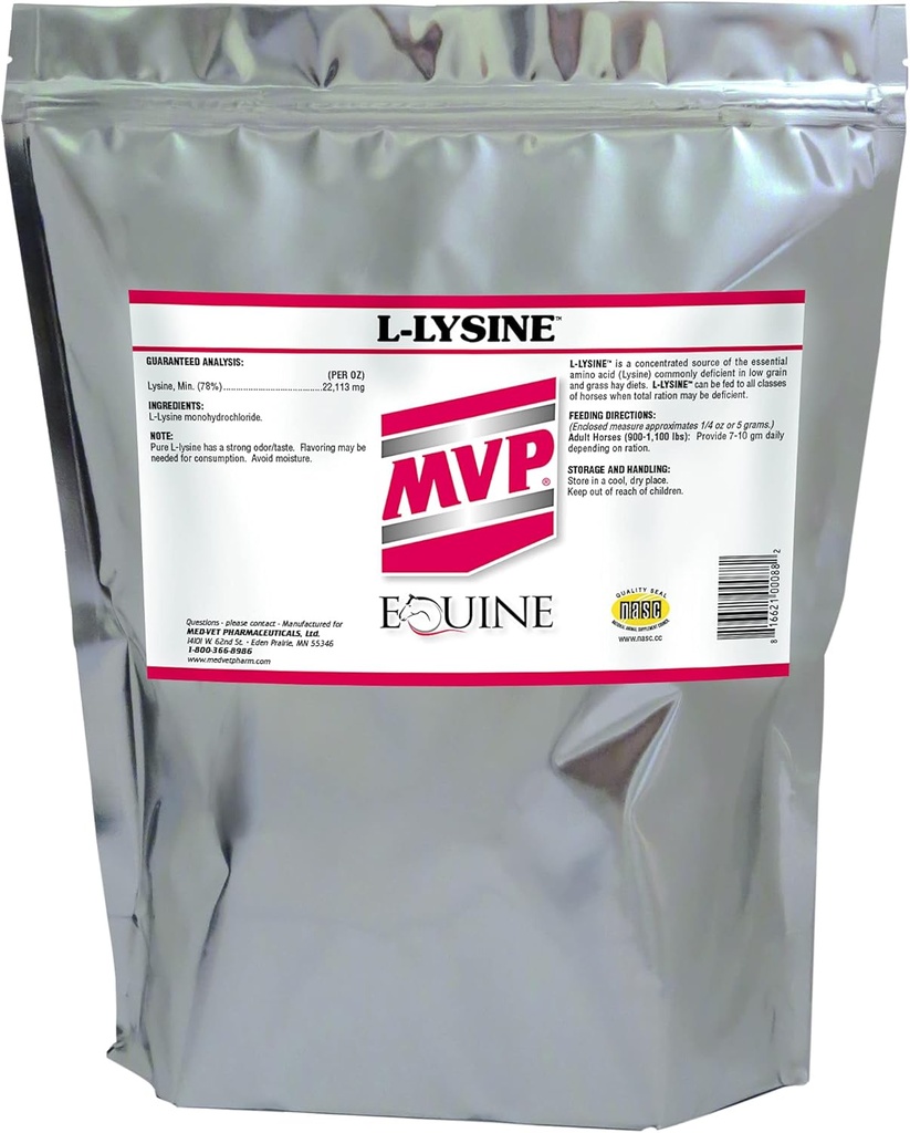 MVP L-Lysine (10lb) for Equine Muscle / Immune Support