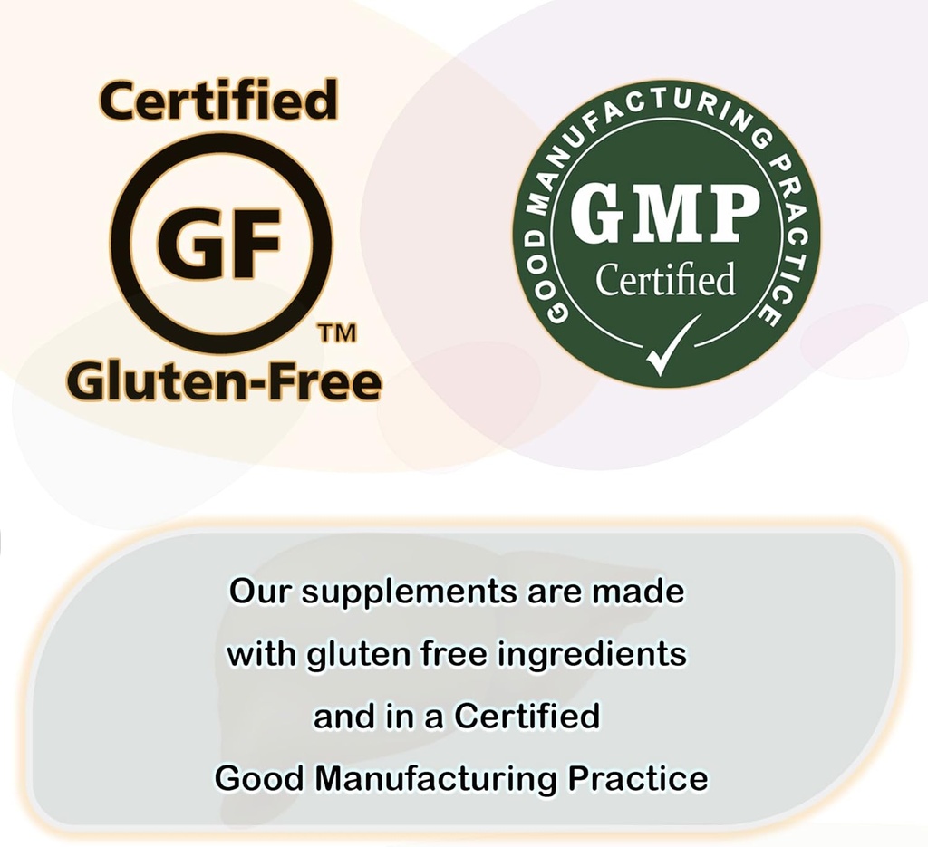 Premium Herbal & GMP Certifisert Liver Cleanse Detox & Repair Formula. Liver Detox Supplement med Digestive Enzymer, væske, 8oz