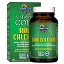Livshage Rå Kalsium Supplement for kvinner og menn - Vitaminkode laget av hele matvarer med magnesium, K2, vitamin D3 og vitamin C pluss probiotika for digestion, 120 Kapsler