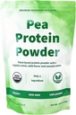 Cherie Sweet Heart Organic Pea Protein pulver 1 lb, 100% ikke-GMO, Dairy-Free, keto-vennlig, Glutenfri, Soya-fri, Plantebasert Protein