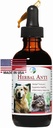 Vitalitetsvitenskap Herbal Anti For Katter og Hunder | Plant Basert | GI Tract + Colon Helse Supplement (0,5 oz)