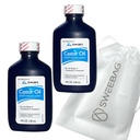 SWAN Castor Oil USP 100% stimulerende Laxativ for relief av anledningsfall 4 Fl Oz (pakke med 2) Plus veske sterk og vanntett