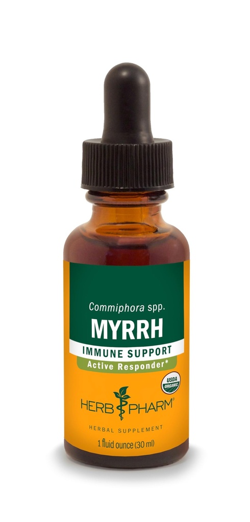 Herb Pharm Myrrh flytende ekstrakt for immunsystemstøtte - 1 Ounce (DMYRR01)