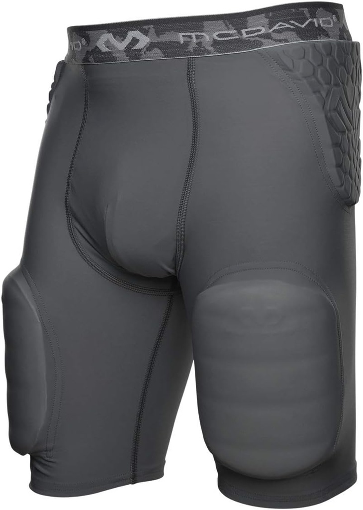 McDavid Hex Rival 5 polstret fotballbukser, integrert polstret fotballbukser, voksen