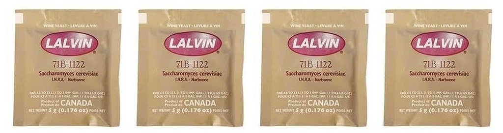 Lalvin 71B-1122 Yest (Multi, Four Pask)