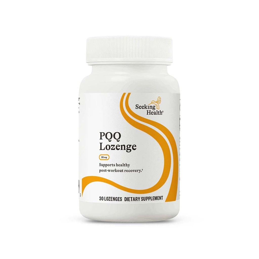 Søker helse PQQ, 20 mg Pyrroloquinoline Quinone (PQQ) per Lozenge, Antioksidant-lignende næringsstoffer for å støtte sunn aldring og oksidativ stress, vegetarisk og vegansk (30 lozenges)