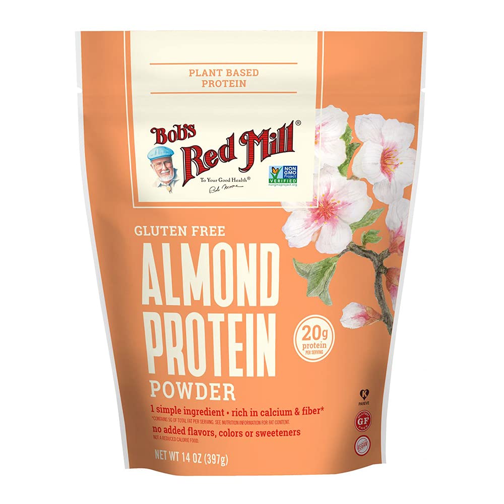 Bob's Red Mill Glutenfri Almond Protein pulver 14 oz (pakke med 1)