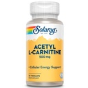SOLARAY Acetyl L-karnitin 500 mg | Sunn Cellular Energy, Memory, Mood og Cardiovaskulær støtte