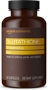 Elementer Glutathione 500 mg 60 kapsler