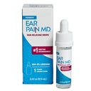 Eosera Ear Pain MD® - 4% Lidocaine øredobber for maksimal styrke smertelindring - Fast-Active, Numbing øredobb behandling for voksne og barn (12,5 ml)