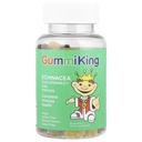 Gummi King Echinacea Plus vitamin-C sink Supplement, Jordbær/Lemon/Orange/Grape/Cherry/Grapefrukt, 60 greve
