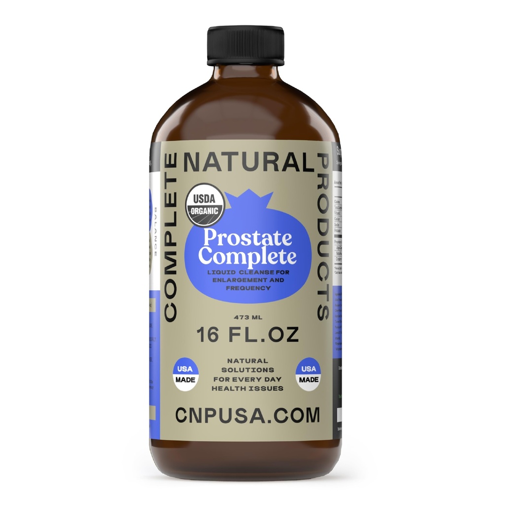 Fullstendig naturprodukter Prostate Complete - 16oz glassflaske