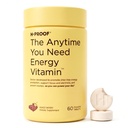 H-PROOF når som helst du trenger energivitamin for ubegrenset energi, fokus og varsling med Jitter-fri koffein, 60 Chewable energitilskudd (30 serveringer), blandet berry