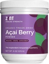 Zint Acai Powder Organic: Raw Freeze tørket Acai Brasiliansk Hele Berry - Immunstøtte - Superfood Vegansk Planteprotein for Acai Bowler, Smoothies & Cleanse Shakes, 6 oz