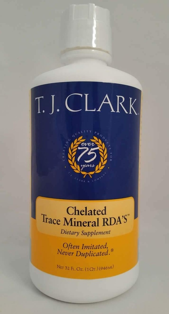 Chelated Trace Mineral RDA- 32oz væske