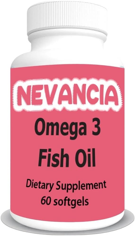 Omega-3 fisk olje høy i DHA & EPA, 1200 mg Omega-3, Ultra Potent, fremmer hjerte og hjerne helse, naturlig sitron smak, 60 softgels