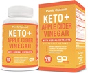 Rent optimal keto + ACV Kapsler med BHB - Støtter energi, rensing og digestiv helse - Avansert Keto Supplement for en balansert livsstil - 90 Kapsler