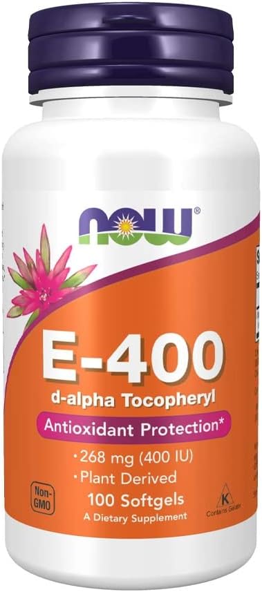 Nå Matvarer Vitamin E-400 blandede tokoferoler - 100 Softgels