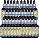 Svart Haw (Viburnum Prunifolium) Tinktur, tørket Bark flytende ekstrakt (merkenavn: HerbalTerra, stolt laget i USA) 30x2 fl.oz (30x60 ml)