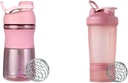 BlenderBottle SportMixer Shaker-flaske og ProStak-system for proteinshake og tilleggslagring