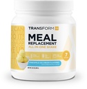 TransformHQ Måltid Erstatning Shake pulver 7 serveringer (Pineapple Ice Cream Flavored) - Glutenfri, ikke-GMO