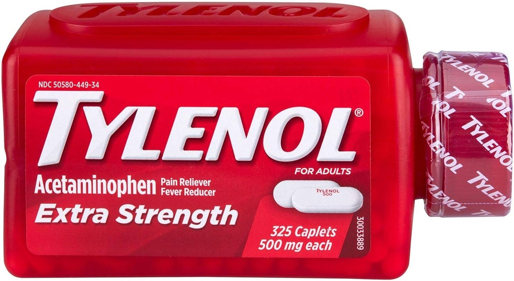 TYLENOL Extra styrke 500mg - 325 kapler