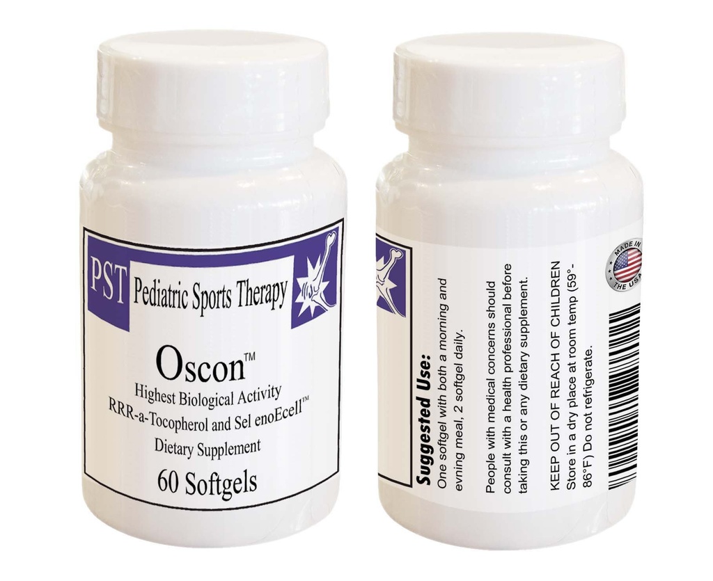 Oscon 60 ct - RRR-A-tokoferol & Selenium Nutraceutical Supplement...