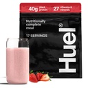 Huel Black Edition | Strawberry Shortcake 40g Vegansk Protein pulver | Ernæringsfull Fullstendig måltid | 27 vitaminer og mineraler, Glutenfri | 17 Serveringer ikke inkludert for å redusere plast