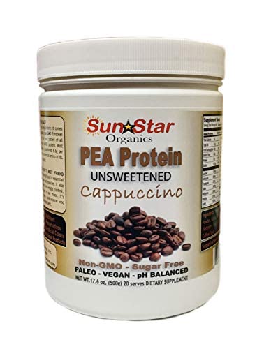 Era Protein Powder - Usweeted - Cappuccino med kaffepulver og vanilla ekstrakt, soya gratis, ikke-GMO 17.6 oz