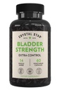 Crystal Star Blader Styrke (60 kapsler) - Herbal Urin Tract Helse og ekstra styrke Blader Control Supplement, Cranberry Extract, Pumpkin Seed Extract, Plantain og Wild Yam Root, Ikke-GMO