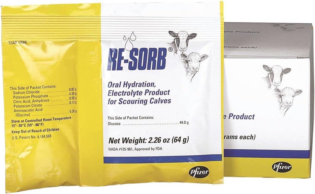 PFISHERHELSKE 8142 Resorb elektrolyttpakke, 64g