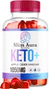 Slim Aura Keto ACV Gummies - Offisiell Slim Aura Keto Plus Apple Cider Vinegar 1050MG Avansert Formel Gummys, All Natural Premium Formula, Slimaura Gomitas anmeldelser, 60 Gummies i 1 måned