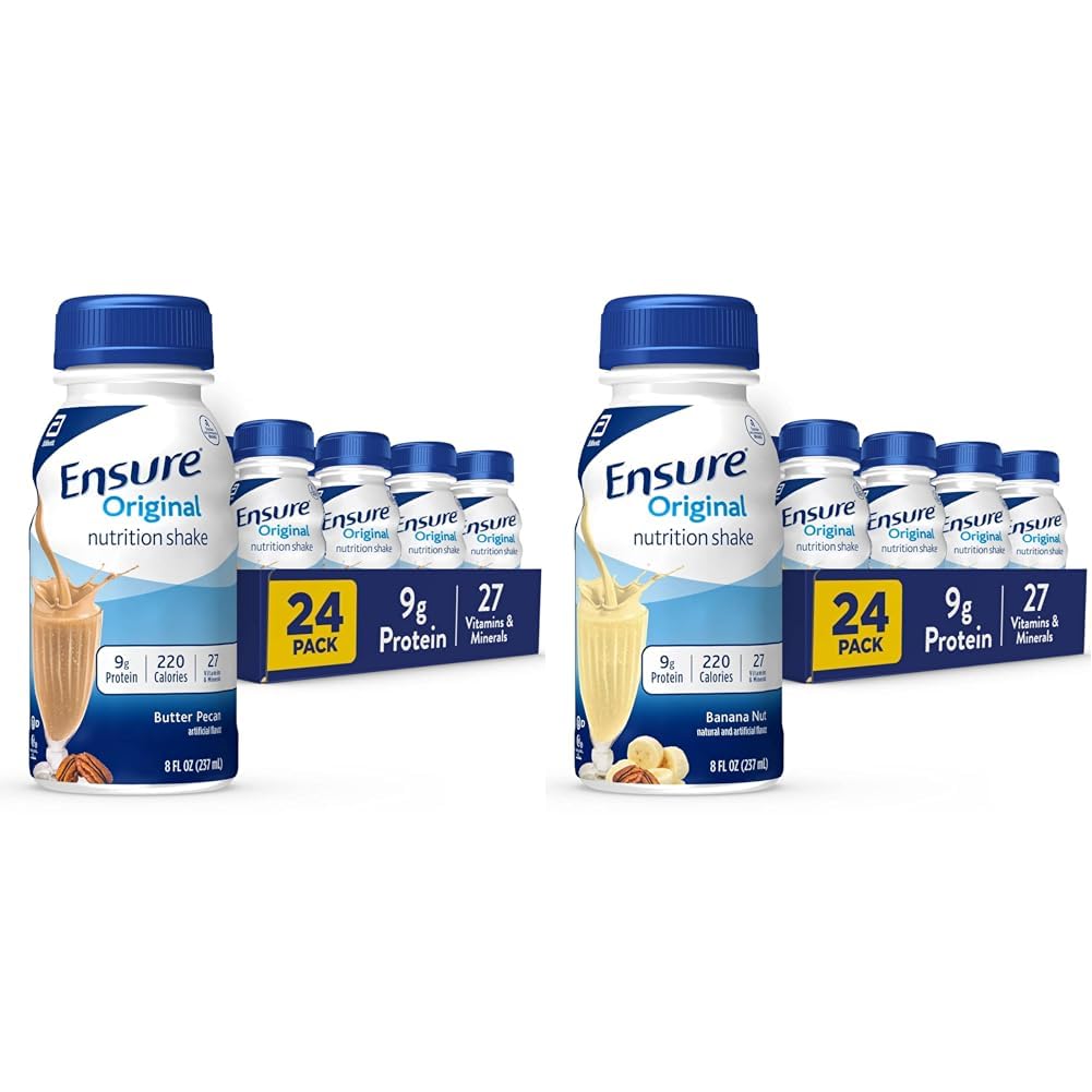 Sikre Original Smør Pecan & Banana Ernæring Shakes | Måltid Erstatning ® 24 Pack Bundle
