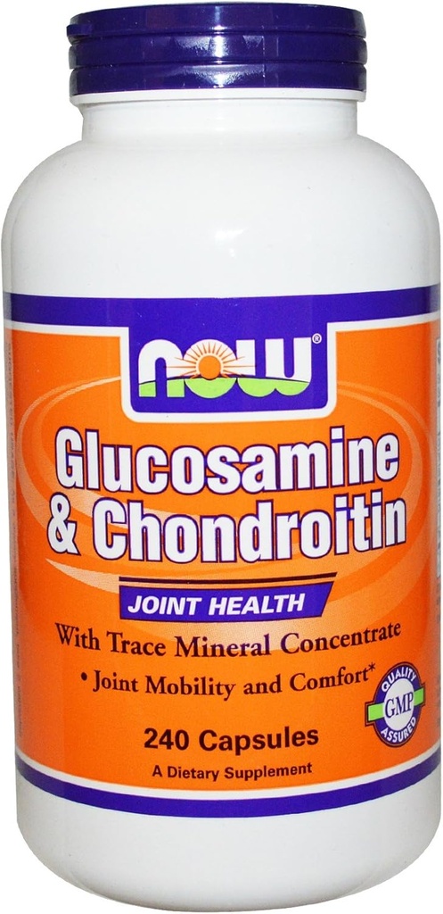 Nå Matvarer: Glukosamin og Chondroitin, 240 caps