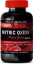 Muskelpumpe pre trening - Nitric Oxid 2400 mg Muskelpumpe, Ekstrem styrke - Nitric Oxid Supplements naturlige, Nitric Oxid Pills for menn, Nitric Oxid Booster for menn, Nitric Oxid, 1B 60 Kapsler
