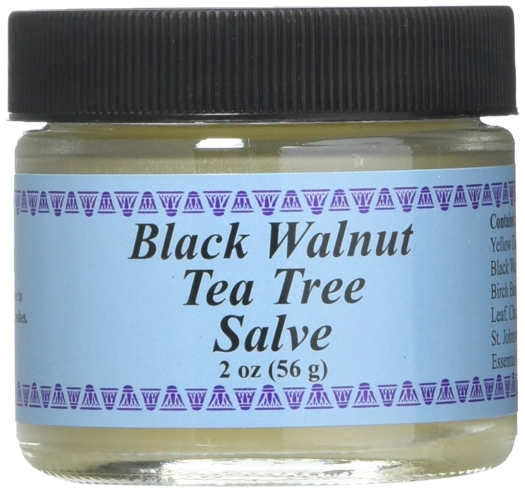 WiseWays Herbals Svart Walnut-Tea Tree Salve 2 oz.