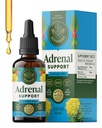 HERBAMAMA Adrenal støtte flytende dråper - Vegan adrenal tinktur med Ashwagandha Root & Rhodiola Rosea ekstrakt - ikke-GMO, alkohol & sukker-fri Supplement - 28-dagers levering