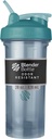 BlenderBottle Shaker flaske pro serie Perfekt for proteinshake og pre trening, 28-Ounce, Cerulean Blå