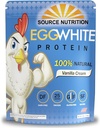 TradeKing 1 lb Egg Hvitt Protein pulver etter kilden ernæring - 25 gram protein, Bygge Lean Muscle, Dairy Free - Vanilla Cream