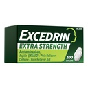 Excedrin ekstra styrke smertelindring kapell – hodepine lindring – 100 teller