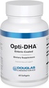 Douglas Laboratories Opti-DHA Enterisk-koated | essensielle Omega-3 fettsyrer for kardiovaskulær helse | 60 kapsler