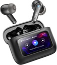 TOZO ColorPods Trådløse ørepropper med berøringsskjerm aktiv støy som kansellerer ørepropper 4 mikrofoner ENC Clear Call Deep Bass i øret Bluetooth 5.4 Hodetelefon lang spilletid IPX6 Vanntett 32 EQ via APP