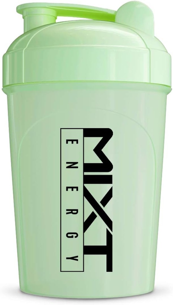 MIXT Energi Shaker Flaske, 16 oz. Shaker Flaske, BPA Gratis & Lid Blandeteknologi (16 oz, Glow i mørke)
