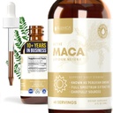 Rejuvica Health Active Maca - Avansert Maca Root Extract - Peruvian Ginseng - Flytende levering for bedre absorpsjon - støtter energi og vitalitet
